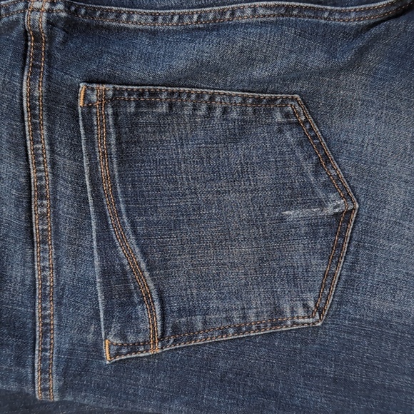 Express Skinny Mid-Rise Blue Jeans - Picture 6 of 9